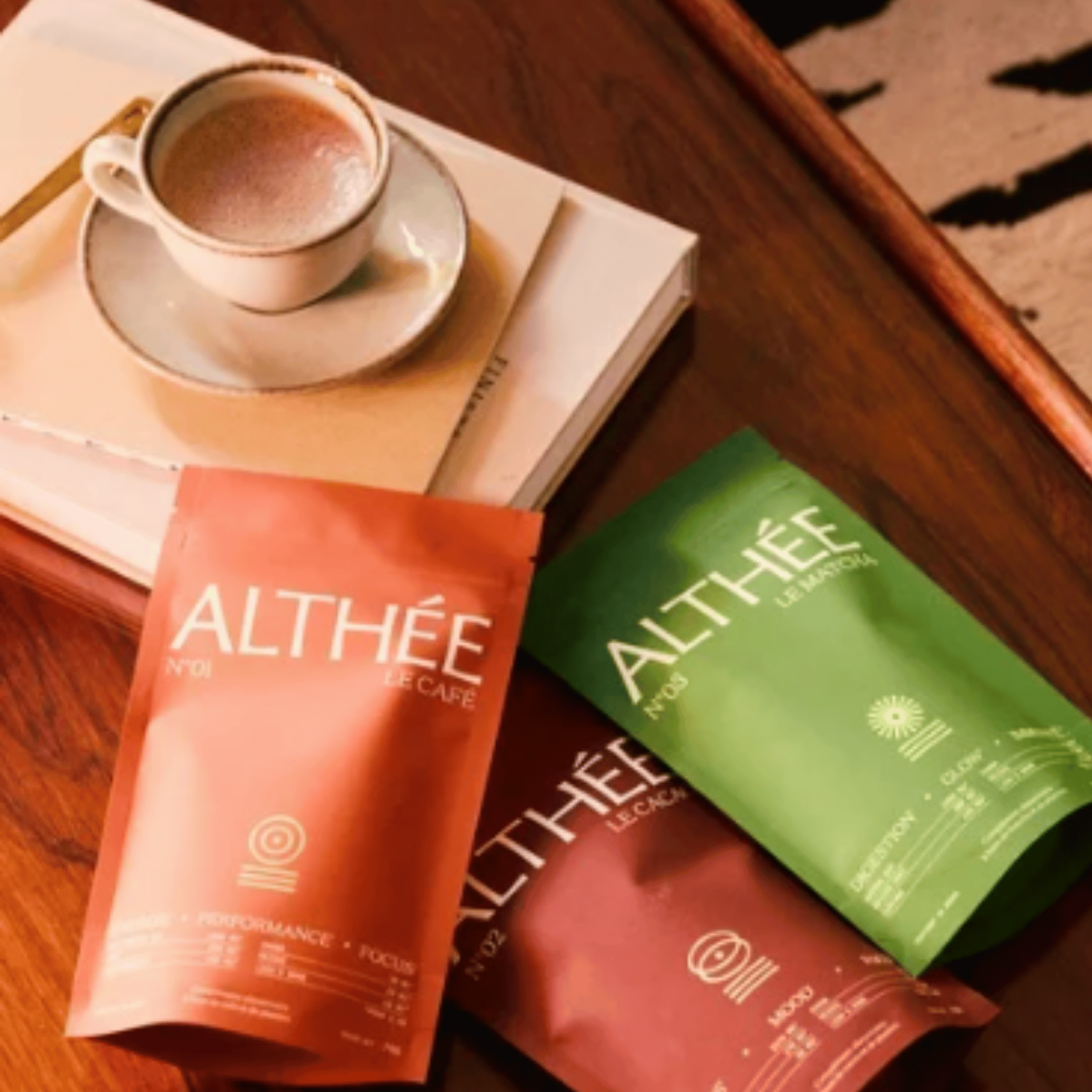 Le Trio Althée - Café, Cacao, Matcha